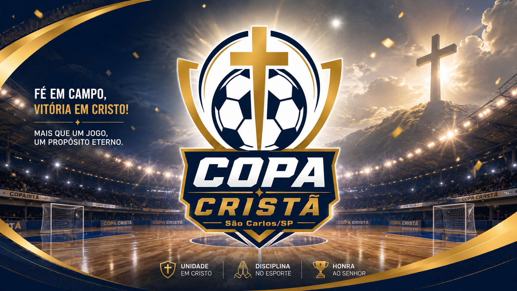 Banner de Copa Cristã - Futsal 2026